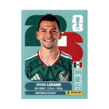 Hirving Lozano México MEX 15