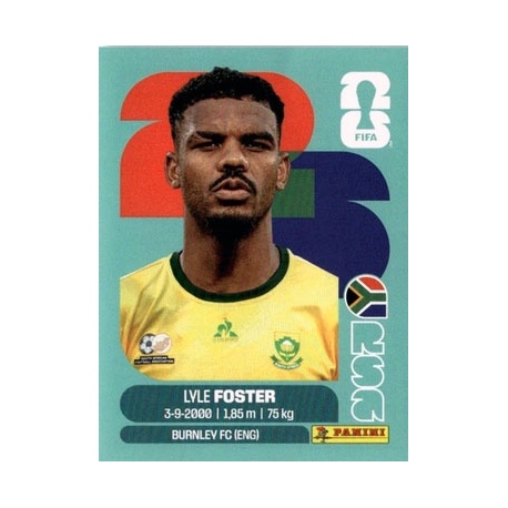 Lyle Foster South Africa RSA 17