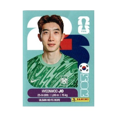 Hyeonwoo Jo Korea Republic KOR 2