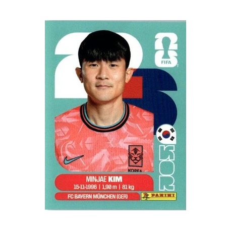 Minjae Kim Korea Republic KOR 4