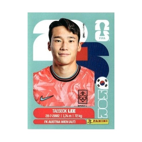 Taeseok Lee Korea Republic KOR 8