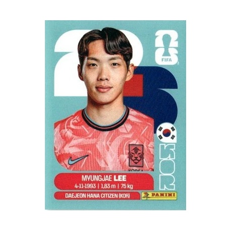 Myungjae Lee Korea Republic KOR 9