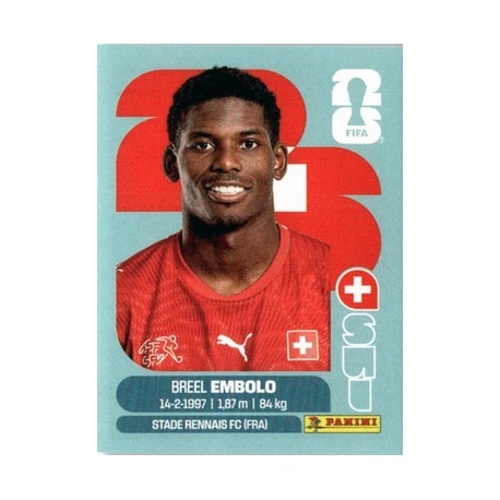 Breel Embolo Switzerland SUI 17