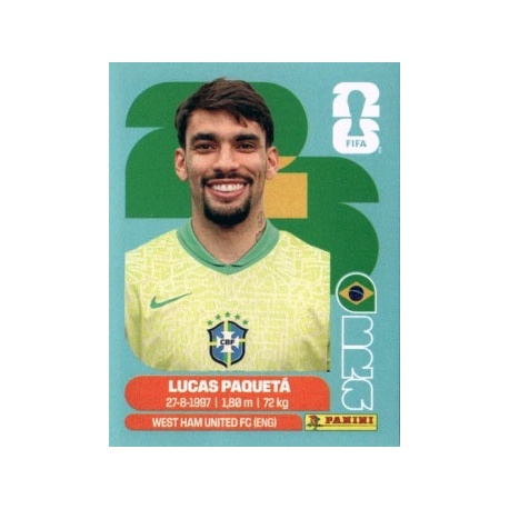 Lucas Paquetá Brazil BRA 9
