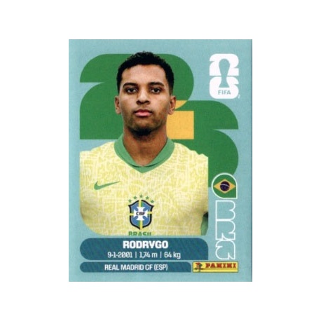 Rodrygo Brazil BRA 15