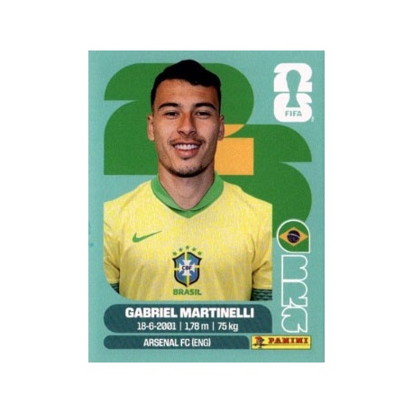 Gabriel Martinelli Brazil BRA 18