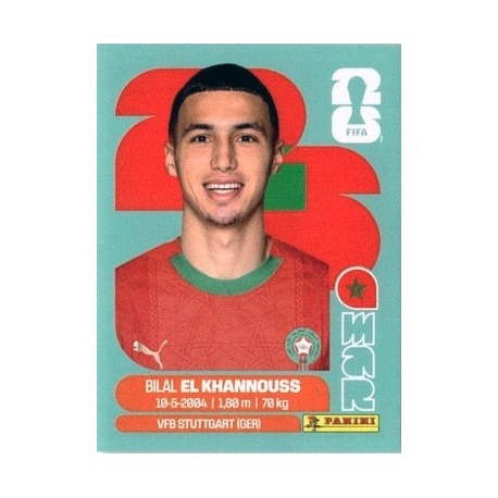 Bilal El Khannouss Morocco MAR 14