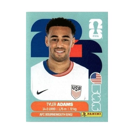 Tyler Adams USA USA 8
