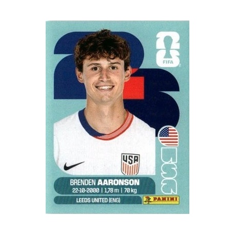 Brenden Aaronson USA USA 17