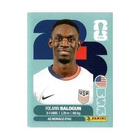 Folarin Balogun USA USA 20