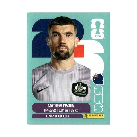 Mathew Ryan Australia AUS 2