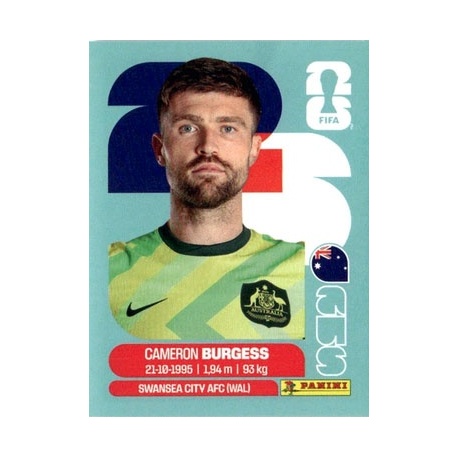 Cameron Burgess Australia AUS 8