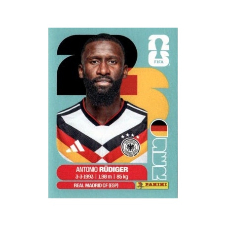 Antonio Rüdiger Germany GER 6