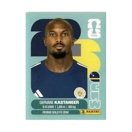 Gervane Kastaneer Curaçao CUW 19