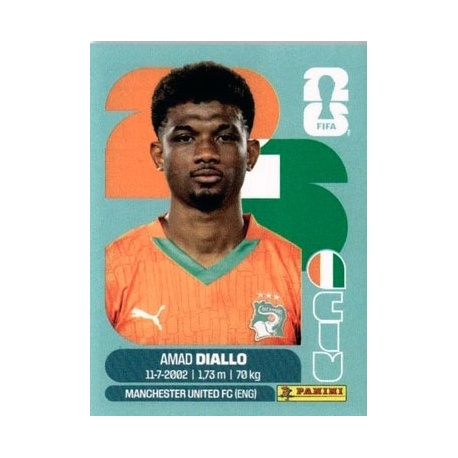Amad Diallo Côte d'Ivoire CIV 15