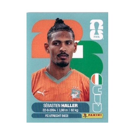 Sébastien Haller Côte d'Ivoire CIV 16