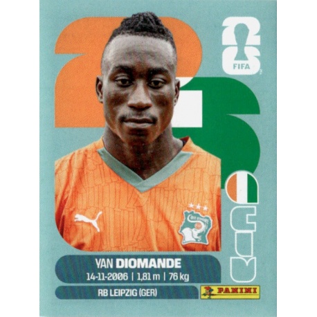 Yan Diomande Côte d'Ivoire CIV 18