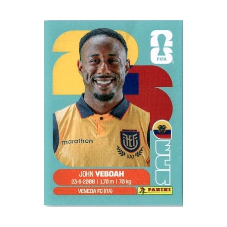 John Yeboah Ecuador ECU 14