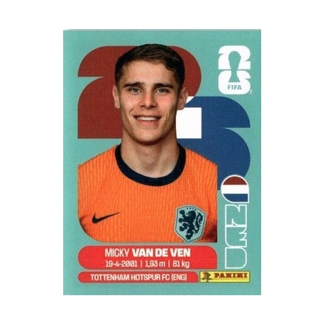 Micky van de Ven Netherlands NED 4