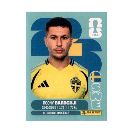 Roony Bardghji Sweden SWE 16