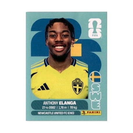 Anthony Elanga Sweden SWE 18