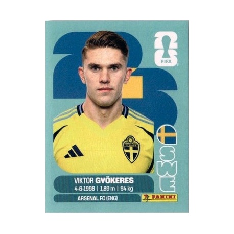 Viktor Gvökeres Sweden SWE 20