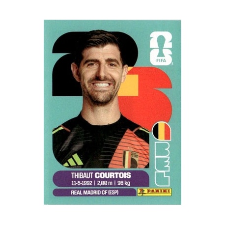 Thibaut Courtois Belgium BEL 2