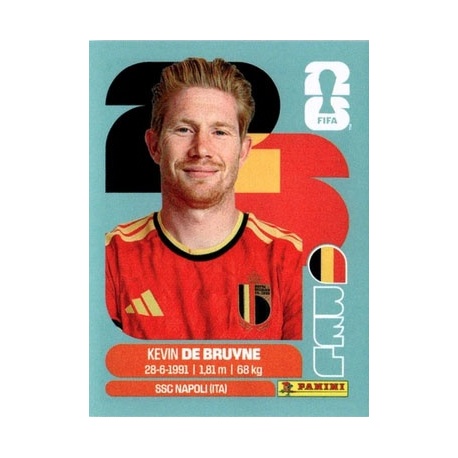Kevin De Bruyne Belgium BEL 15