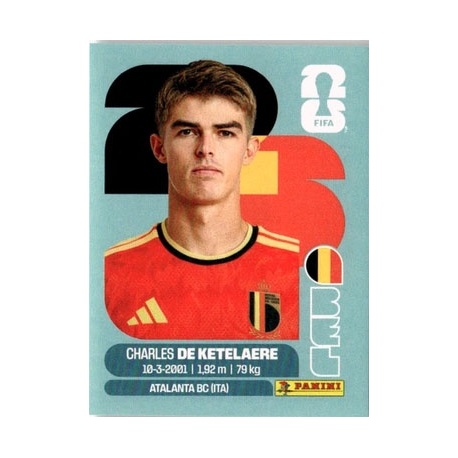 Charles de Ketelaere Belgium BEL 17
