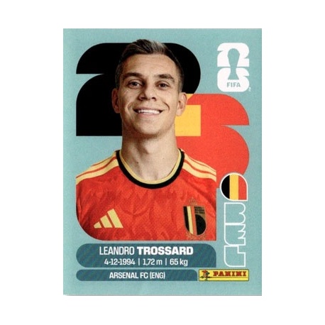 Leandro Trossard Belgium BEL 18