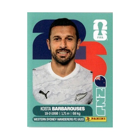 Kosta Barbarouses New Zealand NZL 20