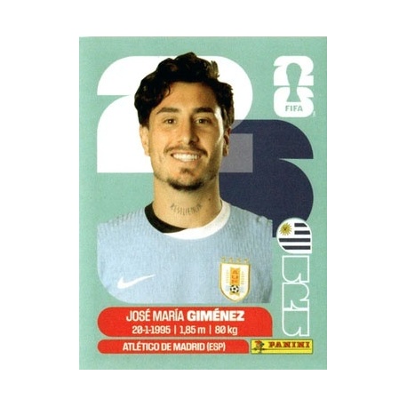 José María Giménez Uruguay URU 5