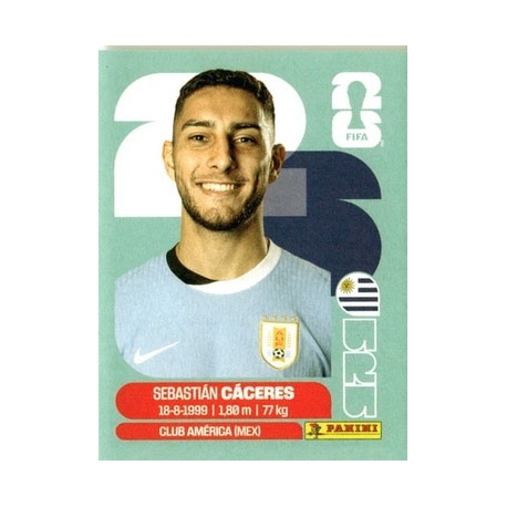 Sebastián Cáceres Uruguay URU 6