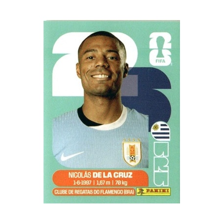 Nicolás de la Cruz Uruguay URU 15