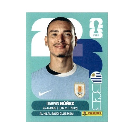 Darwin Núñez Uruguay URU 17