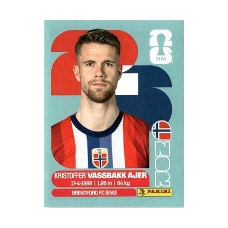 Kristoffer Vassbakk Ajer Norway NOR 5