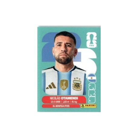 Nicolás Otamendi Argentina ARG 5