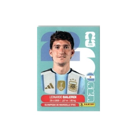 Leonardo Balerdi Argentina ARG 7