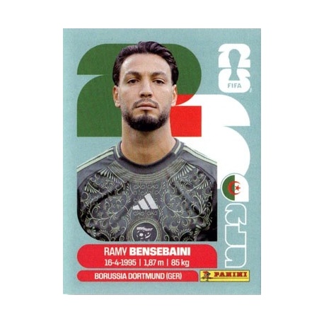 Ramy Bensebaini Algeria ALG 3