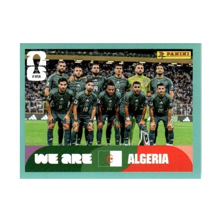 Foto Equipo Algeria ALG 13
