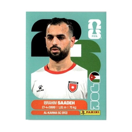 Ibrahim Saadeh Jordan JOR 9