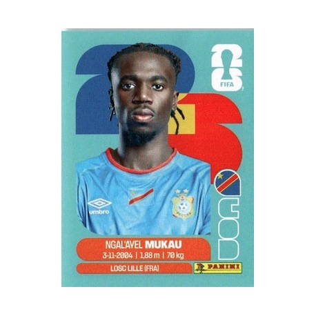 Ngal'ayel Mukau Congo DR COD 9