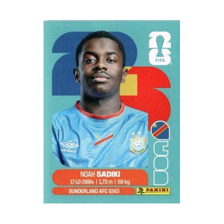 Noah Sadiki Congo DR COD 12