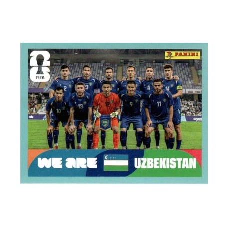 Foto Equipo Uzbekistan UZB 13
