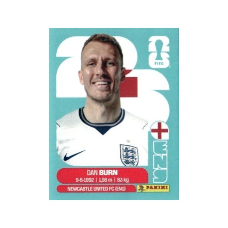 Dan Burn England ENG 8