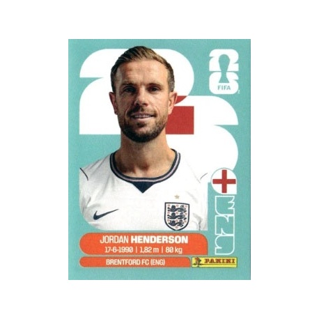 Jordan Henderson England ENG 9