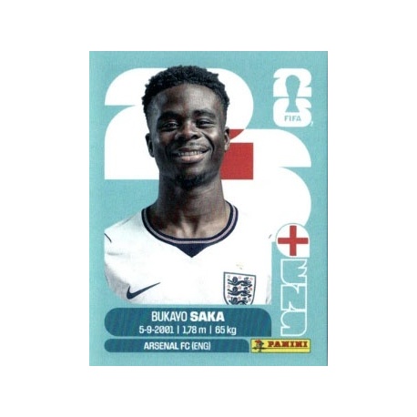 Bukayo Saka England ENG 17