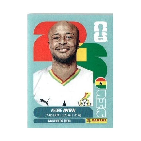 André Ayew Ghana GHA 17