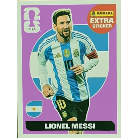 Lionel Messi Argentina Extra Stickers
