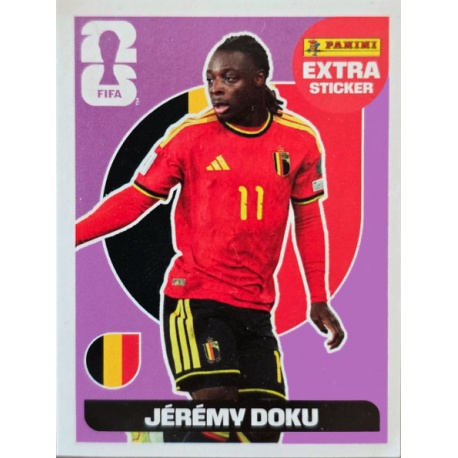 Jérémy Doku Belgium Extra Stickers